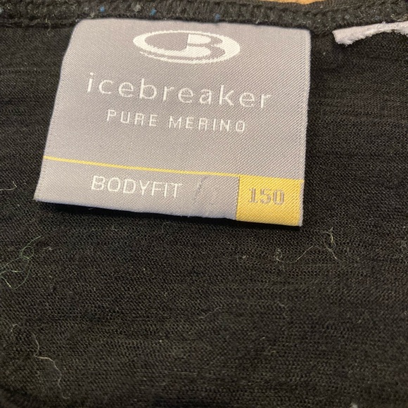 Icebreaker 150 body fit long sleeve merino wool base layer M - Picture 8 of 8